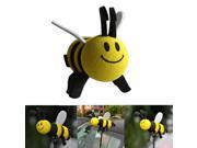 Cute Car Antenna Toppers Smiley Honey Bumble Bee Aerial Ball Antenna Topper