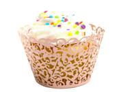 50 Filigree Little Vine Laser Cut Cupcake Wrapper Liner Baking Cup