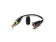 Headphone Cable Adapter Connector Audio For Lifeproof iPhone 6 6 Plus Case Black