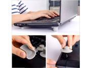 2Pcs Small Laptop Notebook Cooler Stand Skidproof Pads 2Pcs Big