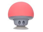Wireless Bluetooth Mini Speaker Mushroom Waterproof Silicon Suction Music Player