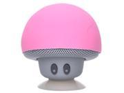 Wireless Bluetooth Mini Speaker Mushroom Waterproof Silicon Suction Music Player