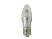 6 Pack Dimmable 60w E26 medium base 6w led chandelier light bulbs bullet top incandescent Warm White 2850K LED Candelabra bulb