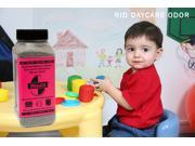 SMELLEZE Natural Child Odor Remover Deodorizer 2 lb. Granules Destroy School Stench