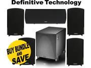 Definitive Technology Bundle with ProMonitor1000 ProCenter1000 and ProSub800