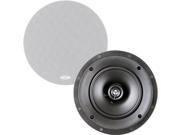 Martin Logan ML 60i Installer Series 6 1 2 2 Way In Ceiling Wall Speakers Pair Paintable White