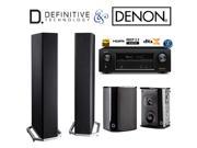 Denon AVR X1300W Bundle with Definitive Technology 2 BP9020 and 2 SR9040
