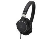 Audio Technica ATH SR5BK High Resolution Audio On Ear Headphones in Black