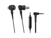 Audio Technica ATH CKS1100iS Solid Bass Earbuds with In Line Mic Control