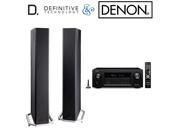 Denon AVR X2300W Receiver Bundle with Definitive Technology BP9040 Towers