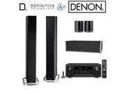 Denon AVR X1300W w Definitive BP9060 Towers CS9060 Center SR9040 Surround