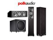 Polk Audio 3.1 Bundle with 2 TSi300 1 CS10 and 1 PSW125 in Black