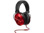 Pioneer SE MS5T R Hi Res Stereo Headphones with In Line Microphone in Red
