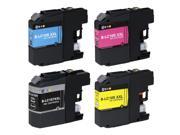 SL 4pk Brother LC107 LC105 Compatible Ink Cartridge For MFC J4410DW J4510DW Printer