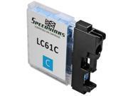 SL For Brother LC61C Cyan for DCP MFC Printers LC61 Series
