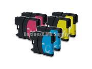SL 6 COLOR New LC61 Ink Cartridge for Brother MFC 495CW MFC J410W MFC 295CN LC61