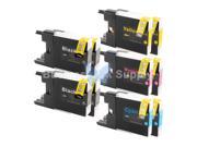 SL 10 PACK LC75 LC71 Compatible Ink Cartridge for Brother LC75BK LC 75C LC75M LC75Y