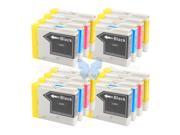 SL 16 PACK LC51 New Compatible Ink Cartridge LC51 LC 51 LC51 HIGH YIELD LC51BK CMY