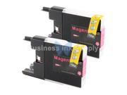 SL 2 MAGENTA LC71 LC75 Compatible Ink Cartridge for Brother LC75M HIGH YIELD LC71M