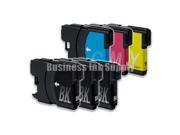 SL 6 PACK LC61 Ink Cartridges for Brother MFC 490CW MFC 495CW MFC J615W MFC J630W