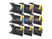 SL 9 PACK LC71 LC75 Ink Cartridge for Brother MFC J5910DW MFC J625DW MFC J6510DW