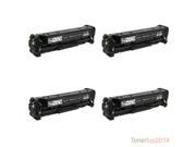 ML 4 Pack Generic CF210A Black Toner Cartridge For HP LaserJet Pro 200 Color M251n ML 4 Pack Generic CF210A Black Toner Cartridge For HP LaserJet Pro 200 Color M251n