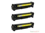 ML 3 PK Generic CF212A Yellow Toner Cartridge For HP LaserJet Pro 200 Color M251n ML 3 PK Generic CF212A Yellow Toner Cartridge For HP LaserJet Pro 200 Color M251n