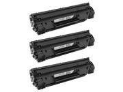 SL 3 Pack New CF283X 83X Black Toner Cartridge Compatible For HP LaserJet Pro M126a
