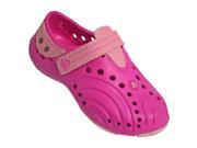 DAWGS Toddler Premium Spirit Shoes HOT PINK WITH SOFT PINK 4 M US