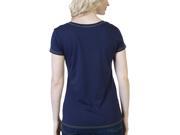 Women s Steven Craig Short Sleeve V Neck T Shirt with Trim