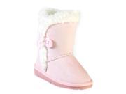 DAWGS Toddler Microfiber 3 Button Australian Style Boot PINK 4 5 M US