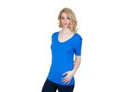 Women s Steven Craig Short Sleeve Rounded V Neck T Shirts