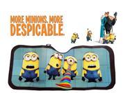 Brand New Despicable Me Universal Auto Sun Shade Windshield Visor Fan Folded Standard Size 24 x 58 Inches