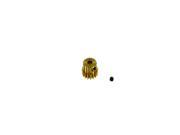 Redcat Racing 11146 Brass Pinion Gear 16T .6 module with Grub Screw for Electric