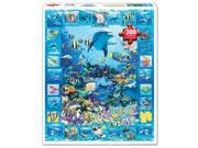 Dolphin Kingdom 300 Piece Puzzle by White Mountain Puzzles