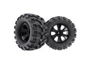 Redcat Racing Part BS904 014 Rims and V Pattern Monster Truck Tires 2 Pieces