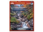 White Mountain Puzzles Covered Bridge 1000 Piece Jigsaw Puzzle