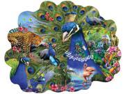 Proud Peacock 1000 Piece Shaped Jigsaw Puzzle by SunsOut