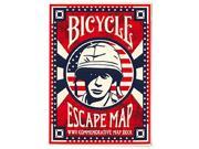 Bicycle Escape Map WWII Commemorative Playing Cards 1 Sealed Deck