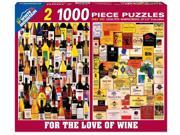 For the Love of Wine 1 000 Piece Puzzle by White Mountain Puzzles