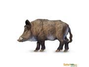 Wild Safari Wildlife Educational Painted Miniature Replica Boar