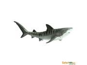 Tiger Shark Dark Blue Sea Life Figure Safari Ltd