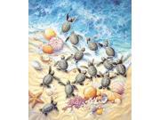 Green Turtle Hatchlings 550 Piece Jigsaw Puzzle by SunsOut