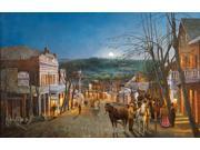 Moonrise Over Grass Valley 550 Piece Jigsaw Puzzle by SunsOut