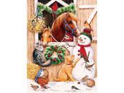 Barn Door Crowd 300 Piece Jigsaw Puzzle by SunsOut