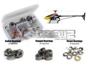 RC Screwz OutRage RC Velocity 50 Nitro Heli Precision Metal Shielded Bearing Kit