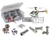 RC Screwz Audacity Tiger 50 Heli Stainless Steel Screw Kit aud001