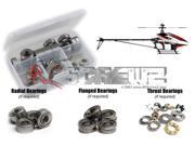 RC Screwz OutRage Velocity 90 Heli Precision Metal Shielded 80 Pc Bearing Kit