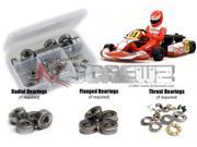 RC Screwz Kyosho Birel Racing Kart Precision Metal Shielded Bearing Kits kyo117b