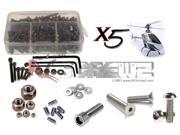 RC Screwz Gaui X5 Heli Stainless Steel Screw Kit gau004